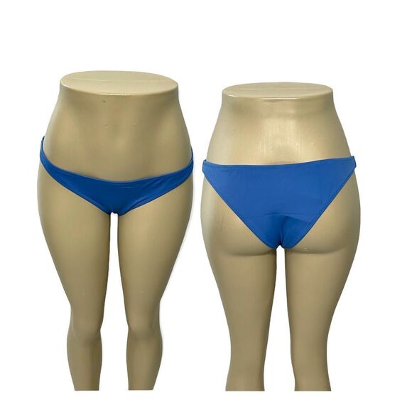 Solid & Striped The Rachel Bikini Swim Bathing Suit Bottom Azure Blue XS - Picture 2 of 13